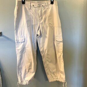 Liz Claiborne Liz Wear Womens Capris Beige Size 10